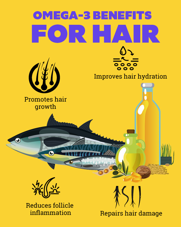 Lesser known omega 3 benefits for skin hair and health